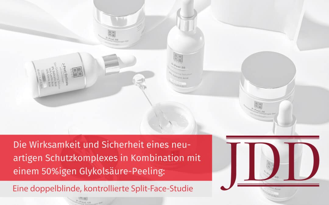 STUDIE: Die Wirksamkeit von NOON Aesthetics DermShield bei einem 50%igen Glykolsäure-Peeling